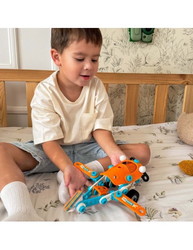 WOOPIE Plane STEM Building Blocks Kit – Creative Fun