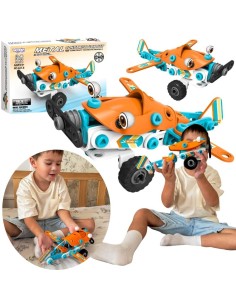 WOOPIE Samolot Zestaw Konstrukcyjny Klocki STEM – Kreatywna Zabawa