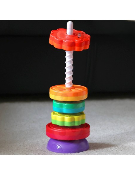 Educational Pyramid Twisted Tower of Animals WOOPIE BABY