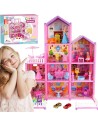 WOOPIE Mega Vila Lėlių namelis LOVELY HOUSE 194 el.
