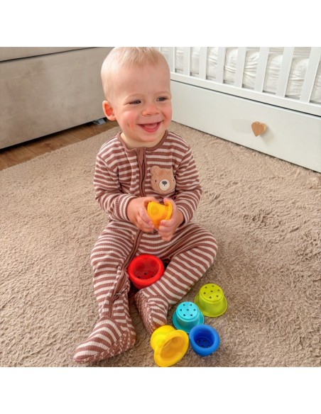 WOOPIE GREEN Pudełko Box 6w1 13-15m Montessori Edukacyjne Sensoryczne