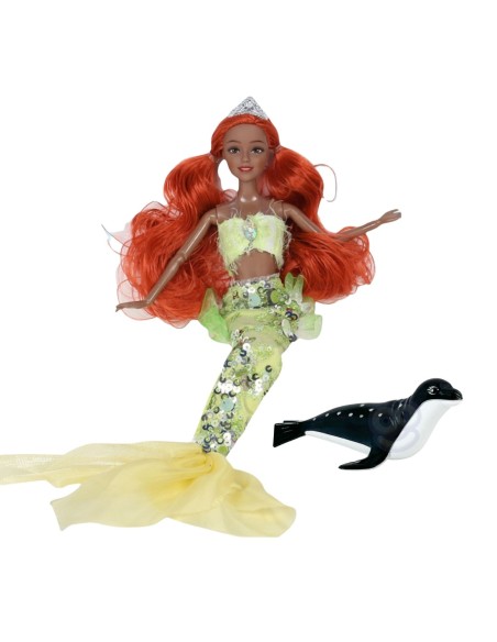 WOOPIE ROYAL Lalka Syrenka Emi Mermaid z Foką