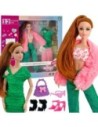 WOOPIE ROYAL Lalka Emi 30 cm - 12 Ukrytych Niespodzianek + Ubranka i Dodatki