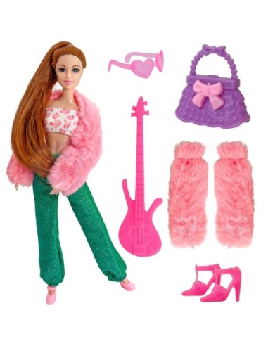 WOOPIE ROYAL Lalka Emi 30 cm - 12 Ukrytych Niespodzianek + Ubranka i Dodatki