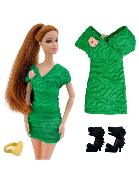 WOOPIE ROYAL Lalka Emi 30 cm - 12 Ukrytych Niespodzianek + Ubranka i Dodatki