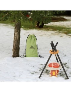 TOOKY TOY Drewniany Kempingowy Zestaw Do Gotowania Ognisko 2