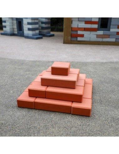 CLASSIC WORLD EDU Cegiełki EVA Miękkie do Budowania 55 szt.