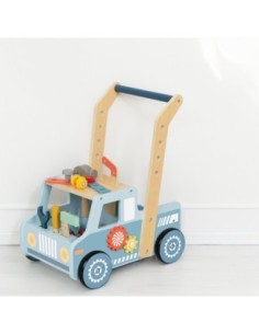 TOOKY TOY Drewniany Chodzik Samochód Mini Warsztat STEM 2
