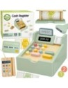 WOOPIE GREEN Drewniana Kasa Sklepowa Edukacyjna z Akcesoriami 23 el. FSC