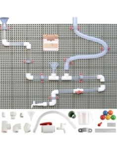 MASTERKIDZ System Rur Do Tablicy STEM 84 elementów