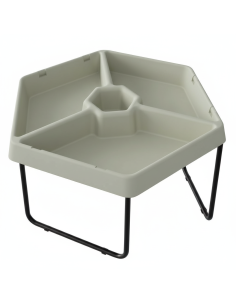 Masterkidz Hexagonal Sensory Tray – STEM, Sorting, Learning