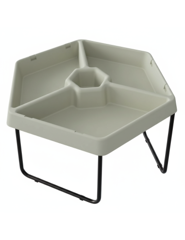 Masterkidz Hexagonal Sensory Tray – STEM, Sorting, Learning