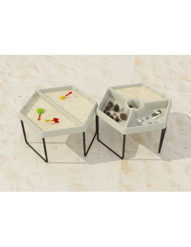 Masterkidz Hexagonal Sensory Tray – STEM, Sorting, Learning