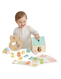 Pastelowy Zestaw dla Niemowląt CLASSIC WORLD - Pierwsze Zabawki 12-18m