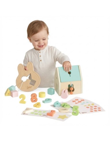 Pastel Set for Babies CLASSIC WORLD - First Toys 12-18m