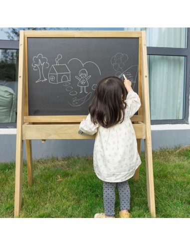 Medinė kreidinė lenta CLASSIC WORLD EDU - Edukacinis žaislas