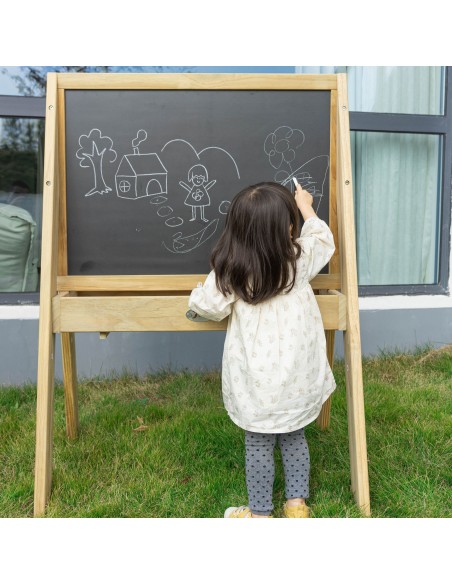 Medinė kreidinė lenta CLASSIC WORLD EDU - Edukacinis žaislas