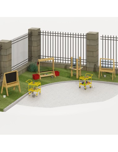 Drewniana Tablica Kredowa CLASSIC WORLD EDU - Edukacyjna Zabawka
