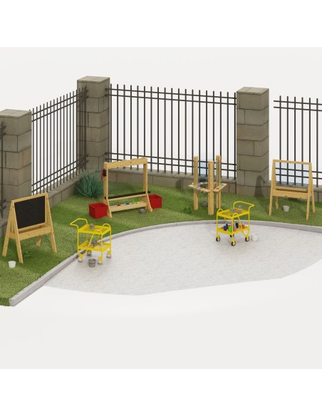 Drewniana Tablica Kredowa CLASSIC WORLD EDU - Edukacyjna Zabawka
