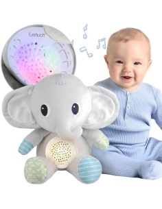 Elephant Projector Cuddly Toy WOOPIE – Soothing Toy 12 Melodies 0+
