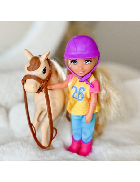 Ankiki Doll with Horse Riding Set for Kids – WOOPIE