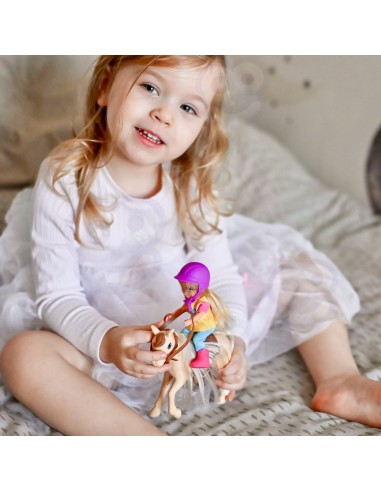 Ankiki Doll with Horse Riding Set for Kids – WOOPIE