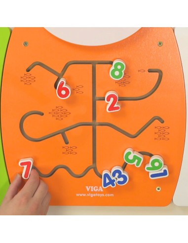 Montessori medinė lavinamoji kačiukų manipuliavimo lenta - Viga Toys