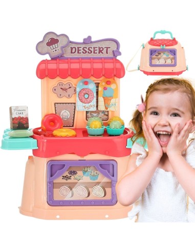 WOOPIE Confectionery Ice Cream Parlor 3-in-1 Suitcase 25-piece Bag - Toy