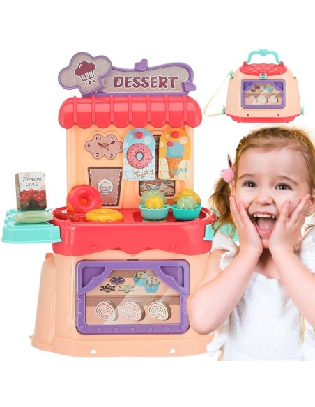 WOOPIE Confectionery Ice Cream Parlor 3-in-1 Suitcase 25-piece Bag - Toy