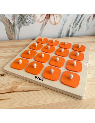 Viga Memory – žaidimas „Atspėk paveikslėlius“, 10 kortelių Montessori