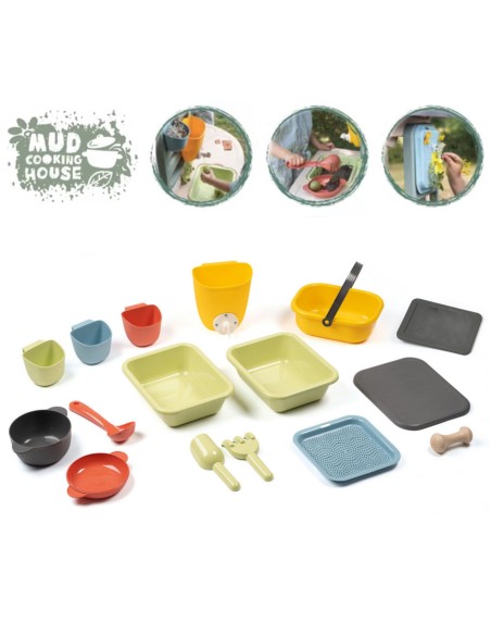 Smoby Life House with Kitchen +16 pieces – XL garden toy