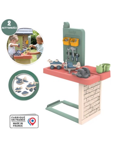 Smoby Life Nature Children's Garden House with Workshop XL