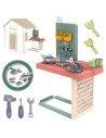Stół roboczy Smoby Life z akcesoriami dla dzieci warsztatowy