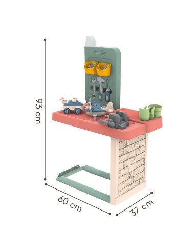 Smoby Life workbench with accessories for children's workshop