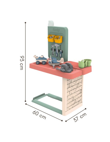 Smoby Life workbench with accessories for children's workshop