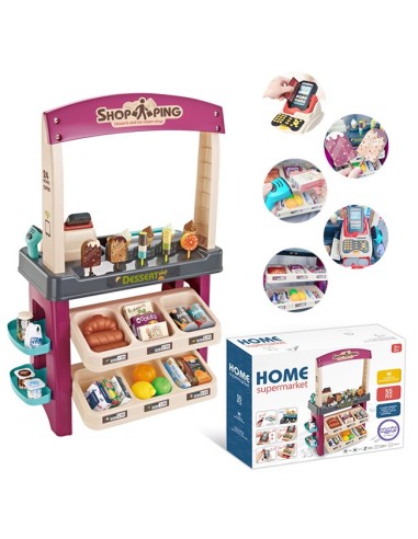 Woopie Ice Cream Parlor and Supermarket – 2-in-1 Creative Fun