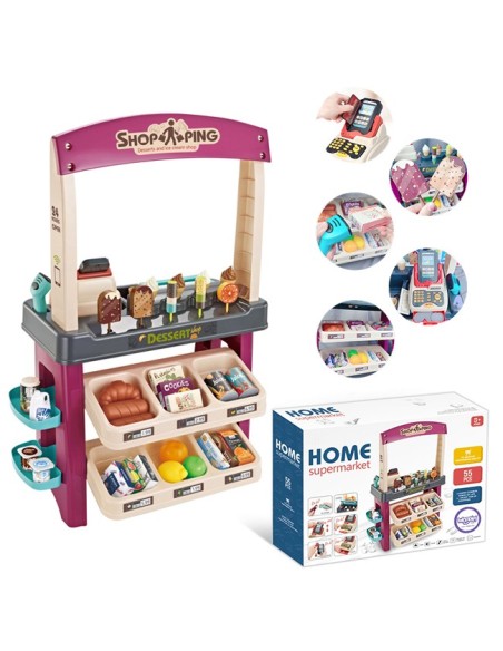 Woopie Ice Cream Parlor and Supermarket – 2-in-1 Creative Fun