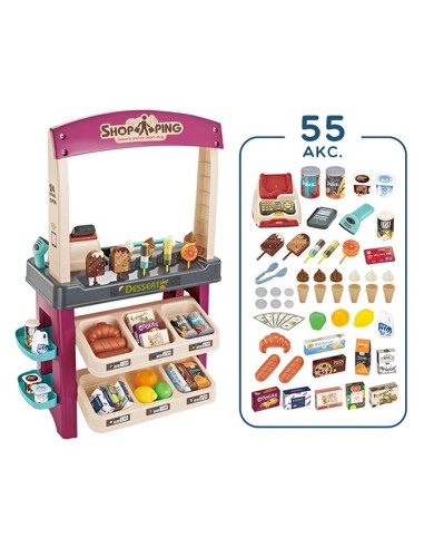 Woopie Ice Cream Parlor and Supermarket – 2-in-1 Creative Fun