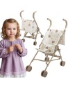 Doll stroller - lightweight, foldable, Woopie teddy bears