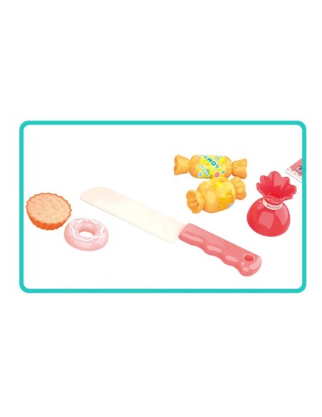 WOOPIE 83-piece Cuttable Birthday Cake - Set with Kettle