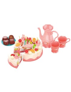 WOOPIE 83-piece Cuttable Birthday Cake - Set with Kettle 2