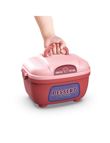 Confectionery Ice Cream Parlor 2 in 1 Shop 22-piece Suitcase WOOPIE - Ice Cream Set