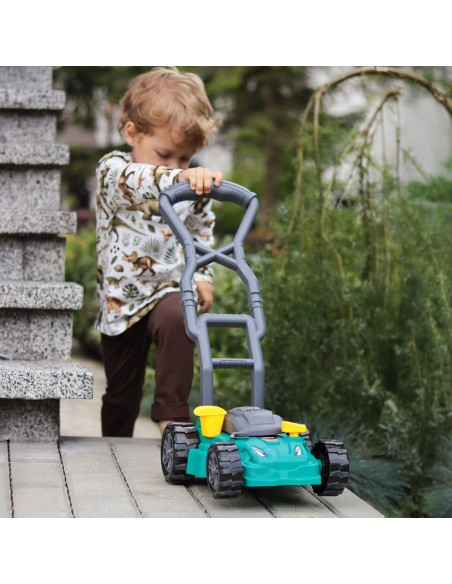 WOOOPIE Push Garden Lawn Mower with Sound and Light