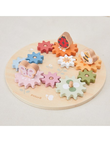 PolarB Wooden Gear Puzzle – VIGA Educational Toy