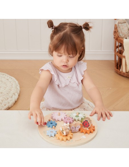 PolarB Wooden Gear Puzzle – VIGA Educational Toy