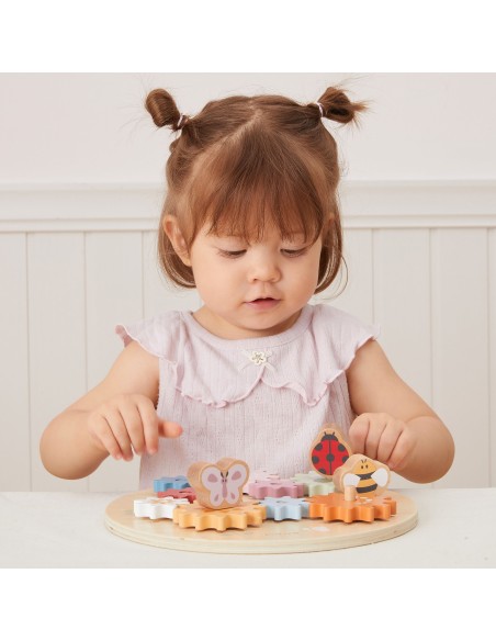 PolarB Wooden Gear Puzzle – VIGA Educational Toy