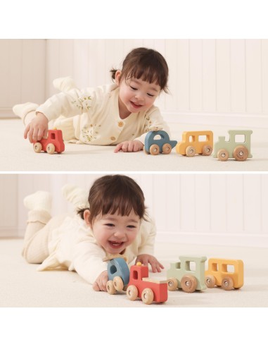 PolarB Wooden Vehicle Set – VIGA Educational Toy