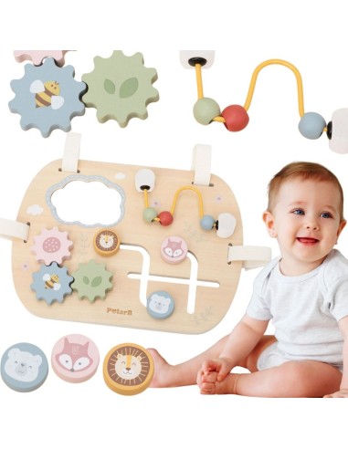 PolarB Manipulation Board – VIGA Sensory Educational Toy