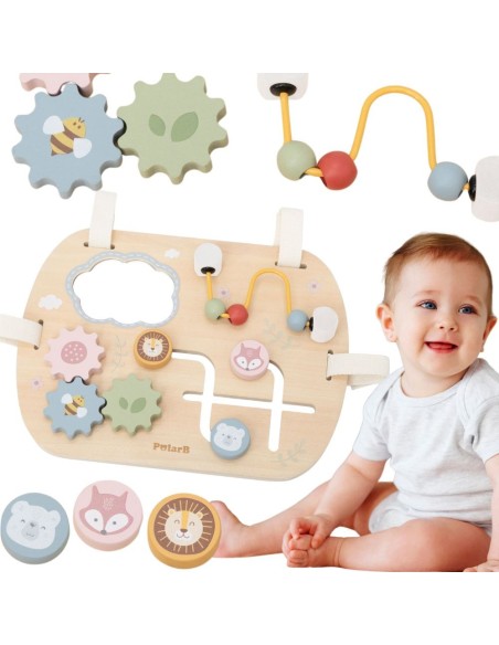 PolarB Manipulation Board – VIGA Sensory Educational Toy