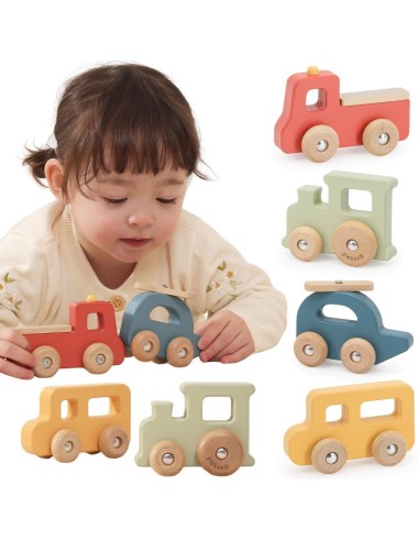 PolarB Wooden Vehicle Set – VIGA Educational Toy